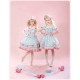 Mademoiselle Pearl Sanrio Cinnamoroll Cherry Themed Blouse Cutsew JSK and OP(Reservation/2 Colours/Full Payment Without Shipping)